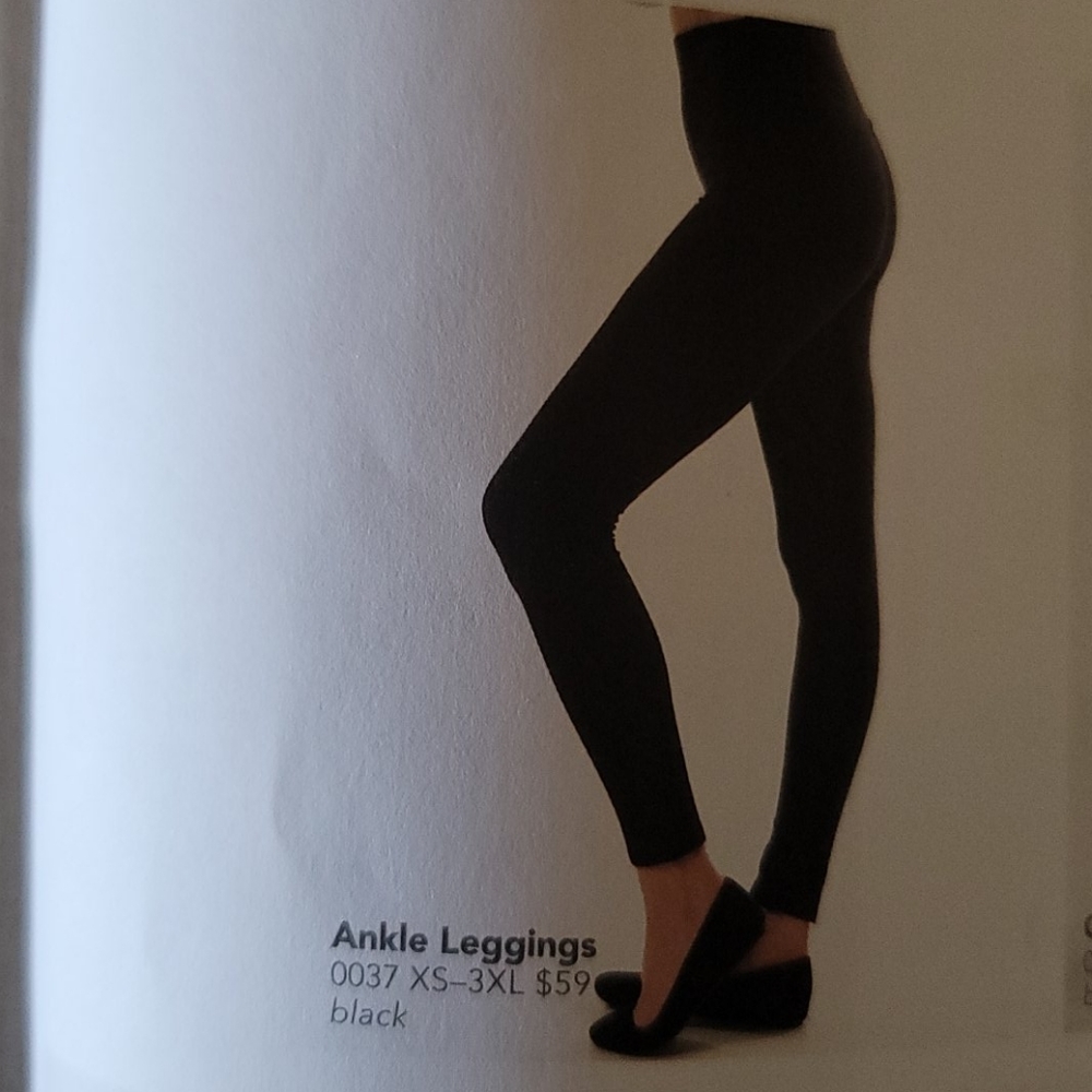 Ruby Ribbon Ankle Leggings